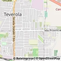 Mapa Teverola