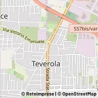 Mapa Teverola