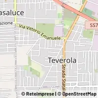 Mapa Teverola