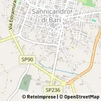 Mapa Sannicandro di Bari