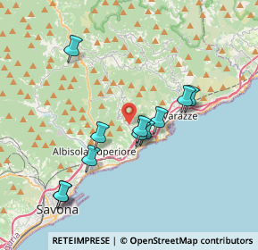 Mappa Via Boccasso, 17015 Celle Ligure SV, Italia (3.46182)
