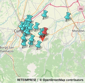 Mappa SP 42, 12081 Chiusa di Pesio CN (6.344)