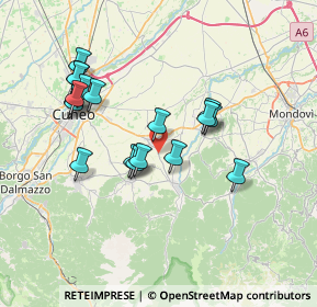 Mappa SP 42, 12081 Chiusa di Pesio CN (6.885)