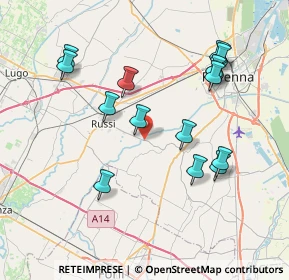 Mappa SP 5, 48125 Roncalceci RA (7.98333)