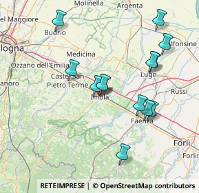 Mappa Via Troni, 40026 Imola BO, Italia (14.90154)