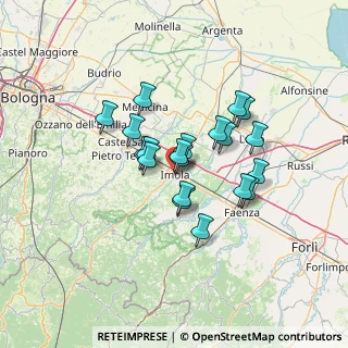 Mappa Via Emilia, 40126 Imola BO, Italia (10.355)