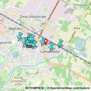 Mappa Via Molino Vecchio, 40026 Imola BO, Italia (0.79471)