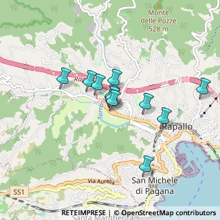 Mappa Via Sant'Anna, 16035 Rapallo GE, Italia (0.69091)