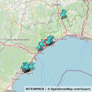 Mappa Via delle Ginestre, 17015 Celle Ligure SV, Italia (17.823)