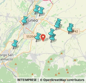 Mappa Via Funga, 12100 Cuneo CN, Italia (3.71818)