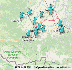 Mappa Via Funga, 12100 Cuneo CN, Italia (14.07533)