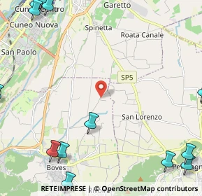 Mappa Via Funga, 12100 Cuneo CN, Italia (3.995)