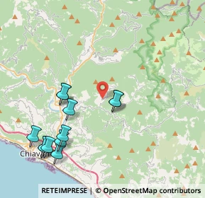 Mappa Via Campo di Ne, 16040 Ne GE, Italia (4.63083)