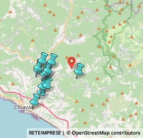 Mappa Via Campo di Ne, 16040 Ne GE, Italia (3.69167)
