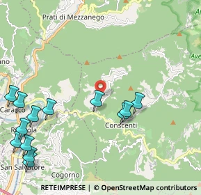 Mappa Via Campo di Ne, 16040 Ne GE, Italia (2.83462)