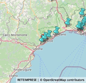 Mappa Via degli Artigiani, 17015 Celle ligure SV, Italia (20.07167)