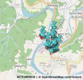 Mappa Via Loreto, 16042 Carasco GE, Italia (0.272)