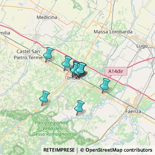 Mappa Via Concetto Marchesi, 40026 Imola BO, Italia (3.75091)