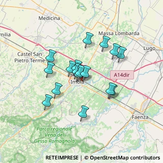 Mappa Via Concetto Marchesi, 40026 Imola BO, Italia (5.59765)