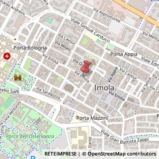 Mappa Via Emilia, 81, 40026 Imola, Bologna (Emilia Romagna)