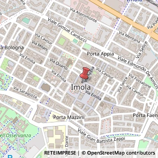 Mappa Piazza Caduti per la Libertà, 9, 40026 Imola, Bologna (Emilia Romagna)
