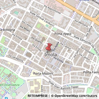Mappa Via emilia 33, 40026 Imola, Bologna (Emilia Romagna)