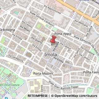 Mappa Via Pighini, 22, 40026 Imola, Bologna (Emilia Romagna)