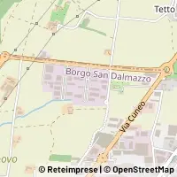 Karte Borgo San Dalmazzo
