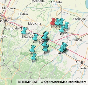 Mappa Via M. D'Azeglio, 40026 Imola BO, Italia (10.398)