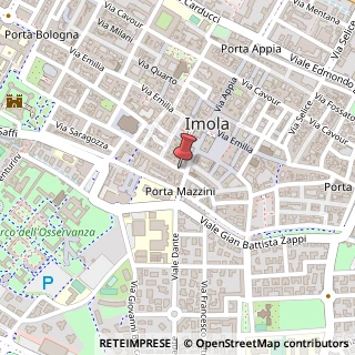 Mappa Via Giuseppe Garibaldi, 4, 40026 Imola, Bologna (Emilia Romagna)
