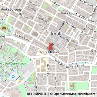 Mappa Viale rivalta 49, 40026 Imola, Bologna (Emilia Romagna)