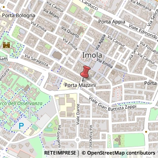 Mappa Via Giuseppe Mazzini, 52, 40026 Imola, Bologna (Emilia Romagna)