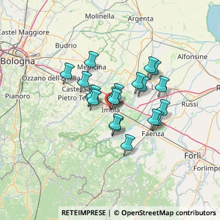 Mappa Viale Rivalta, 40026 Imola BO, Italia (10.366)