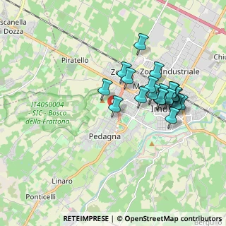 Mappa Via Giovanni Decimo, 40026 Imola BO, Italia (1.712)