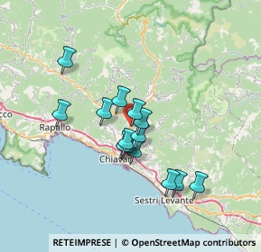 Mappa Carasco rotonda capolinea - provvisoria, 16042 Carasco GE, Italia (5.62786)