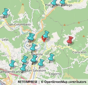 Mappa Via San Giuseppe, 16042 Carasco GE, Italia (2.53313)