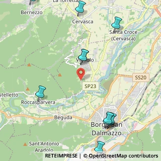 Mappa Via Narbona, 12010 Vignolo CN, Italia (2.90818)