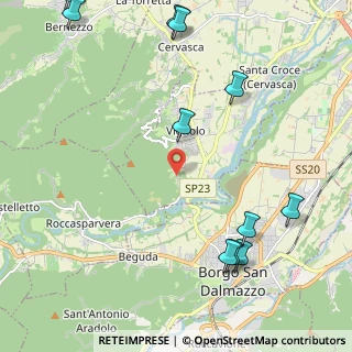 Mappa Via Narbona, 12010 Vignolo CN, Italia (2.98909)
