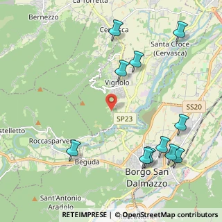 Mappa Via Narbona, 12010 Vignolo CN, Italia (2.65182)