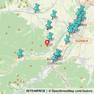 Mappa Via Narbona, 12010 Vignolo CN, Italia (5.07895)