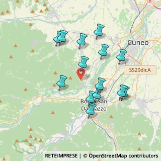 Mappa Via Narbona, 12010 Vignolo CN, Italia (3.58786)