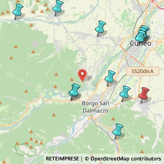 Mappa Via Narbona, 12010 Vignolo CN, Italia (5.96692)