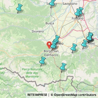 Mappa Via Narbona, 12010 Vignolo CN, Italia (21.32133)