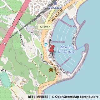 Mappa Marina di Varazze, 17019 Varazze SV, Italia, 17019 Varazze, Savona (Liguria)