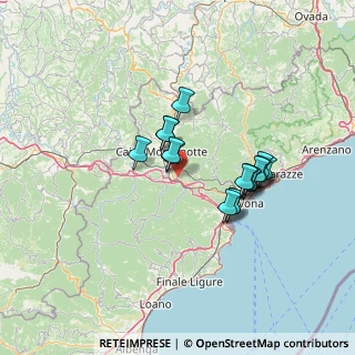 Mappa Strada Statale Colle di Cadibona, 17014 Carcare SV, Italia (11.26941)