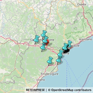 Mappa Strada Statale Colle di Cadibona, 17014 Carcare SV, Italia (11.9585)