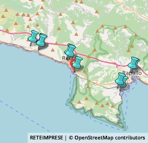 Mappa Via Piero Schiaffino, 16032 Camogli GE, Italia (3.99182)