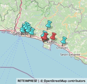 Mappa Via Piero Schiaffino, 16032 Camogli GE, Italia (9.84083)