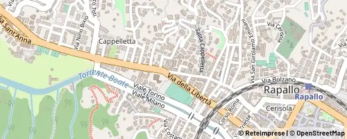 Mappa Rapallo