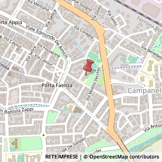 Mappa Via V. Gioberti, 3, 40026 Imola, Bologna (Emilia Romagna)